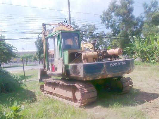 ขายด่วน!..รถแบคโฮ KOMATSU PC120-3 รถสวย ทรงดี โซ่ใหม่ทั้ง 2 ข้าง มีฝาครอบเครื่องให้.