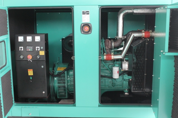 เครื่องกำเนิดไฟฟ้า ขนาด 150 kVA. (120kw.) Soundproof set