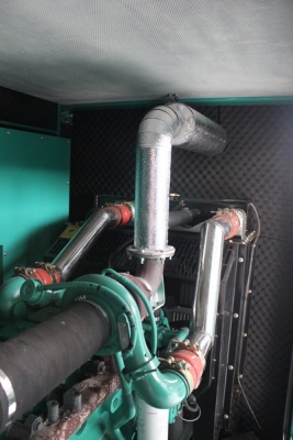 เครื่องกำเนิดไฟฟ้า ขนาด 150 kVA. (120kw.) Soundproof set