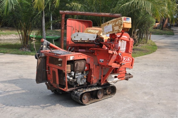 ขายรถ นวดข้าว ตีนตะขาบ (นวดเมล็ดพันธ์ได้) YANMAR PK50ดีเซล สภาพเดิมๆจากญี่ปุ่น ขายถูก38,000บาท!!!