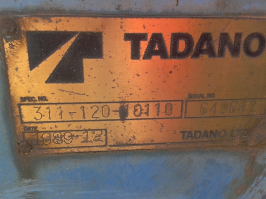 เครนTADANO TM-Z293 ขนาด2.93ตัน SUPER Z 290