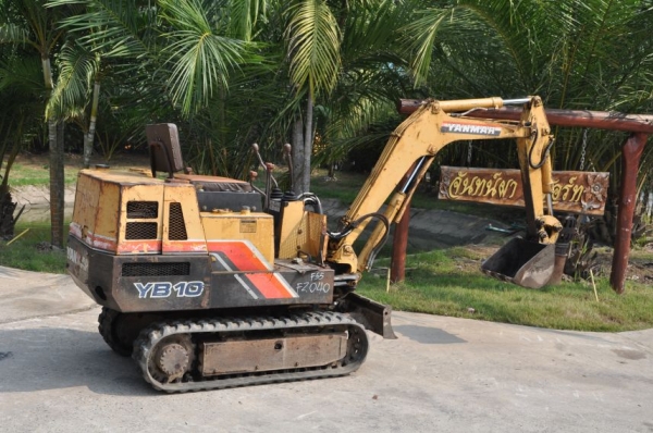 ขาย แบคโฮYANMAR ขนาดYB10 สภาพเดิมๆจากญี่ปุ่น พร้อมใช้ ขาย99,000บาท!!!