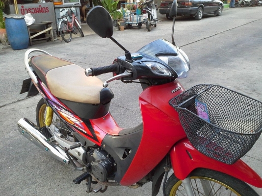 Wave 125 s ubox กุญแจ 2 ชั้น ปี 50 สีแดง ดำ รถบ้าน เครื่องเดิม แน่นๆ มีเล่ม เอกสารพร้อม