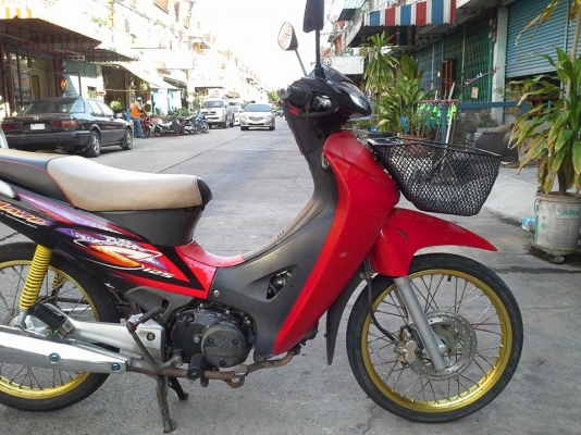 Wave 125 s ubox กุญแจ 2 ชั้น ปี 50 สีแดง ดำ รถบ้าน เครื่องเดิม แน่นๆ มีเล่ม เอกสารพร้อม