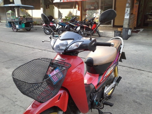 Wave 125 s ubox กุญแจ 2 ชั้น ปี 50 สีแดง ดำ รถบ้าน เครื่องเดิม แน่นๆ มีเล่ม เอกสารพร้อม