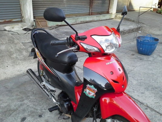 Wave 100 ubox ท้ายดำปี 51 สีแเดง ดำ รถบ้าน เดิมๆ สวย เครื่องแน่นๆ เอกสารครบ