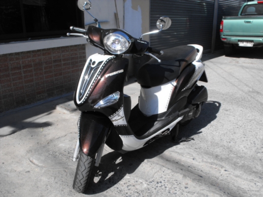 ขาย Yamaha Filano ปี 56 สีน้ำตาลขาว