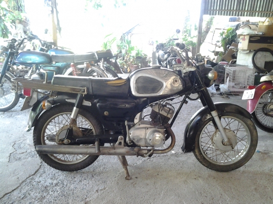 ขาย K125 m2 ถังm1 ทะเบียนโอน สตาร์ทมือ เครื่องดีึ