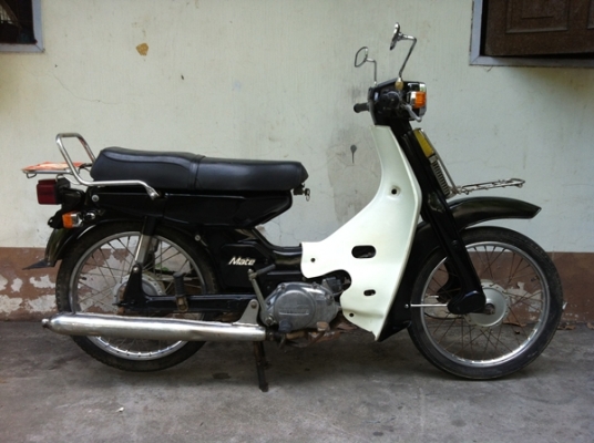 Yamaha Y80 CDIเดิมโรงงาน สภาพสวยทำสีดำเงา เอกสารเล่มส้ม ขาย 3,800 บาท