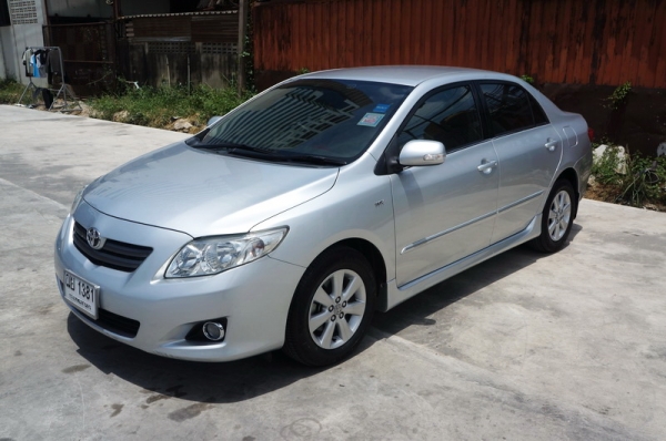TOYOTA ALTIS 1.6 G ปี 2009 ตัว TOP สุด รถสวย ARIBAG คู่ เบรค ABS เครื่องเดิมๆวิ่งดีมาก ช่วงล่างแน่น เบาะหนัง ล้อ MAX แอร์เย็นๆ ภายในลายไม้สภาพสวยเหมือนใหม่ สีสวย รถพร้อมใช้งาน จัดไฟแนนได้