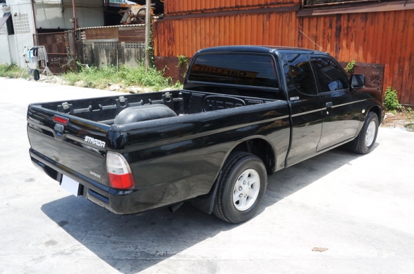 MITSUBISHI STRADA ปี 2002 รถสวย กระจกไฟฟ้า เครื่องแน่น ช่วงล่างดี เกียร์ปกติ ล้อ MAX แอร์เย็นๆ รถวื่งดีมาก ภายในลายไม้สภาพสวย สีสวย รถพร้อมใช้งานทันที จัดไฟแนนได้