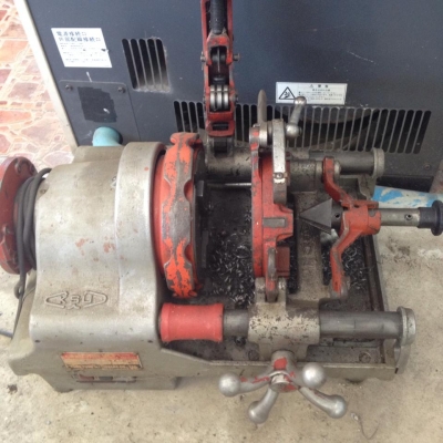 เครื่องทำเกลียว เก่าญี่ปุ่น ใช้ไฟ 220V. สภาพพร้อมใช้งาน เครื่องทำเกลียว เก่าญี่ปุ่น ใช้ไฟ 220V. สภาพพร้อมใช้งาน