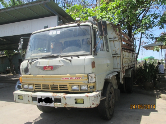 HINO-เครื่อง.EH.700.รถดั้ม.ครัชซีสวย.ราคา450.000.บ