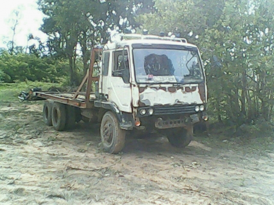 ขาย10ล้อMITSUBISHI FN527MA1xxxx  สองเพลาเเสลงเฉียง เครื่อง6D16 เทรลเลอร์ 6SPEED เอกสารพร้อมโอน