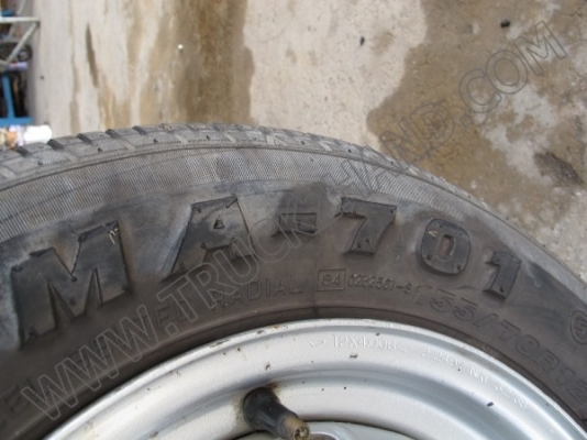 ขายยางและกะทะล้อรถมือสองหลายขนาด 19 รายการ