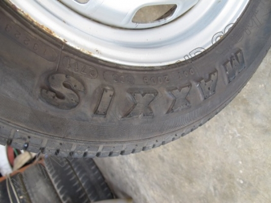 ขายยางและกะทะล้อรถมือสองหลายขนาด 19 รายการ
