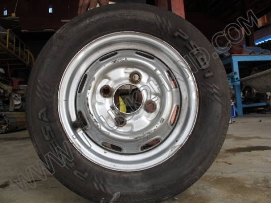 ขายยางและกะทะล้อรถมือสองหลายขนาด 19 รายการ