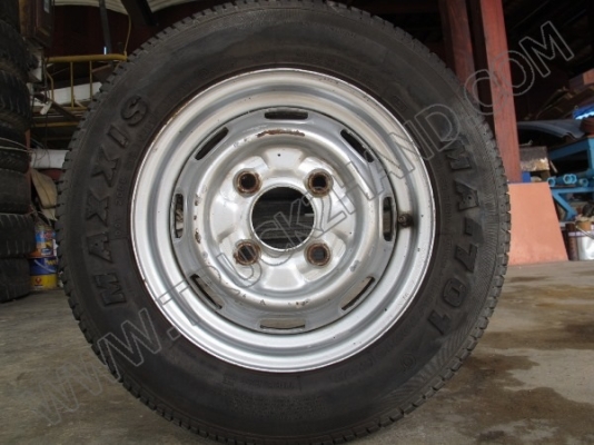 ขายยางและกะทะล้อรถมือสองหลายขนาด 19 รายการ