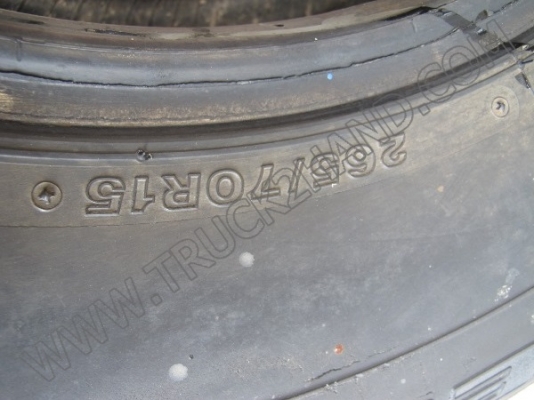 ขายยางและกะทะล้อรถมือสองหลายขนาด 19 รายการ