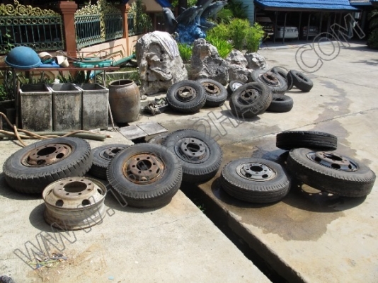 ขายยางและกะทะล้อรถมือสองหลายขนาด 19 รายการ