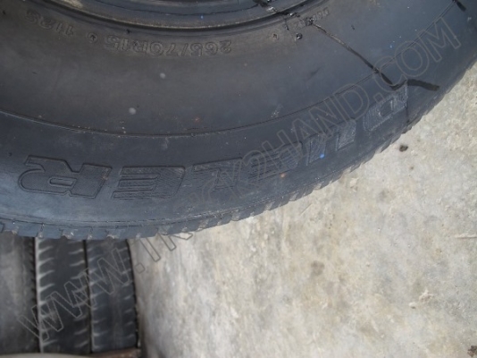 ขายยางและกะทะล้อรถมือสองหลายขนาด 19 รายการ