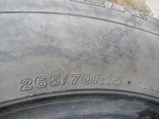 ขายยางและกะทะล้อรถมือสองหลายขนาด 19 รายการ