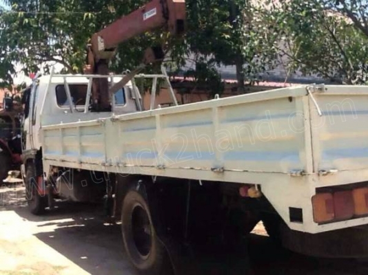 รถเครน 6 ล้อ กระบะยาว(พื้นที่เหลือใช้ 6 เมตร) TANADO เครน 3 ตัน 3 ปอก 2 ชัก สนใจจริงราคายังต่อรองได้อีกครับ