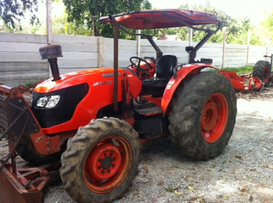 คูโบต้า M 7040 พร้อมใบมีดหน้า - หางหลัง มือสองถูกม๊าก มาก ราคา 350,000 ดาวน์ต่ำสูด 120,000 บาท