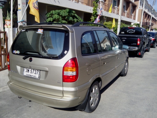 2002 เชพโรเล็ตซาฟิร่า 2.2 CDX ออโต้ ติดแก๊สหัวฉีด เข้าเช็คอู่เชพโรเล็ตโดยเฉพาะ ดูแลซ่อมบำรุงถึง