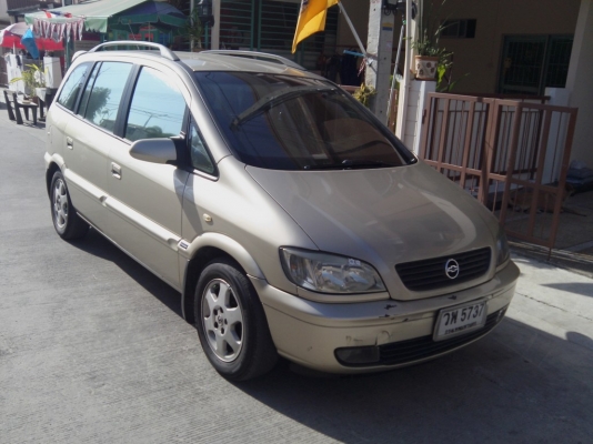 2002 เชพโรเล็ตซาฟิร่า 2.2 CDX ออโต้ ติดแก๊สหัวฉีด เข้าเช็คอู่เชพโรเล็ตโดยเฉพาะ ดูแลซ่อมบำรุงถึง