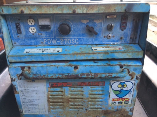 ขายเครื่องปั่นไฟ พร้อมตู้เชื่อม 2 หัว ของมือสองสภาพดีจากญี่ปุ่น ขายเครื่องปั่นไฟ พร้อมตู้เชื่อม 2 หัว ของมือสองสภาพดีจากญี่ปุ่น