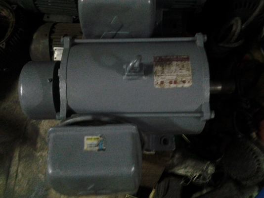 ขาย !! มอเตอร์ 3 hp. 220v. รอบ 1400 ยี่ห้อ มิตซูบิชิ พร้อมใช้งาน