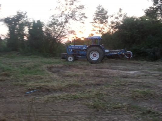 รถไถ ford 7703 ผาน 7 ยี่ห้อ TMC ใบเกต เครื่องดี ยางดี