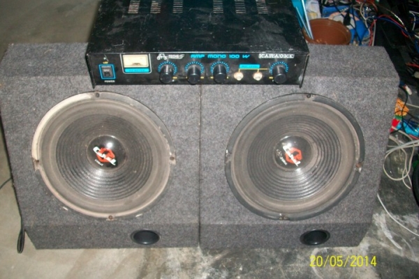 แอมป์+ตู้+ดอก10"