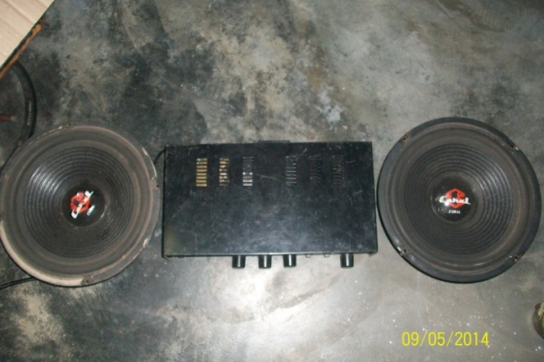 แอมป์+ตู้+ดอก10"