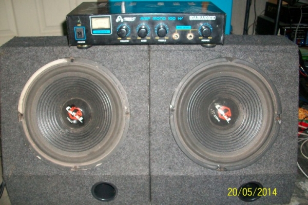 แอมป์+ตู้+ดอก10"