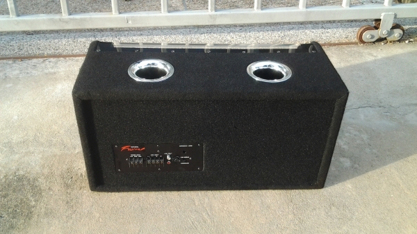 ขาย Sub ตู้ เบสกลางแหมในตัว ยี่ฮ้อfusion ดอกคู่ 8 คู่  ของjapan