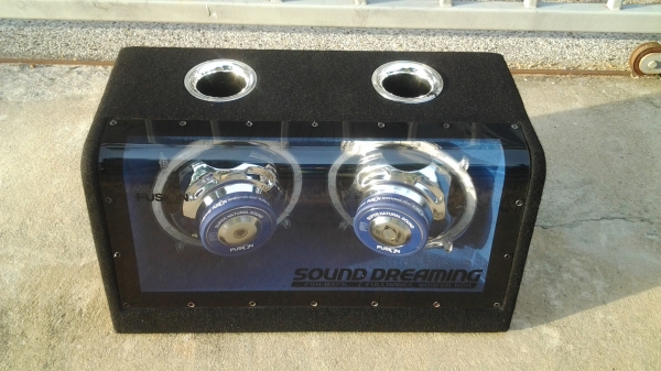 ขาย Sub ตู้ เบสกลางแหมในตัว ยี่ฮ้อfusion ดอกคู่ 8 คู่  ของjapan