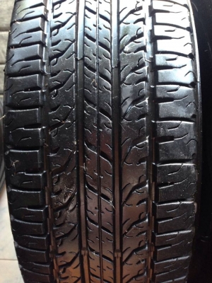 ขายยาง BF Goodrich long trail 205-70-15 ปลายปี10 ดอกเต็ม เนื้อนิ่ม ไม่ปะ ไม่บวม ไม่กินข้าง พร้อมใส่ถ่วง ชุดละ 3,200 บาท