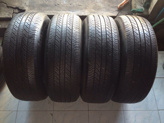 ขายยาง Michelin primacy MXV8 215-60-16 ปลายปี10 ดอกเต็ม เนื้อนิ่ม ไม่ปะ ไม่บวม ไม่กินข้าง พร้อมใส่ถ่วง ชุดละ 2,900 บาท