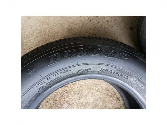 ยาง  dunlop 205/65/15   นุ่มๆ ดอกหนาๆ