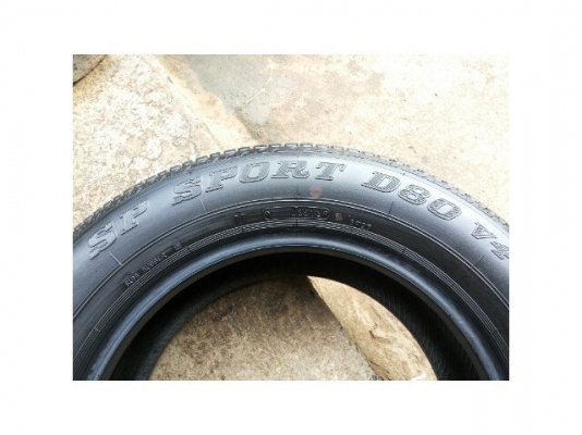 ยาง  dunlop 205/65/15   นุ่มๆ ดอกหนาๆ
