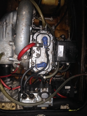 เจ็ทยืน kawa750 คาร์บูเดี่ยว แต่งนิดหน่อย