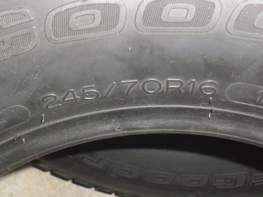 ยาง BFGoodrich 245/70R16 ปี10 สวยๆ 4 เส้น ราคา 2800 บาท