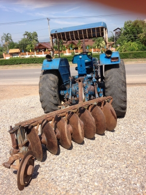 Ford 7700 T3 พร้อมผาน7CMT และใบดัน