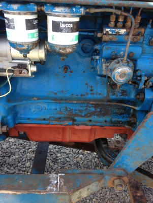 Ford 7700 T3 พร้อมผาน7CMT และใบดัน