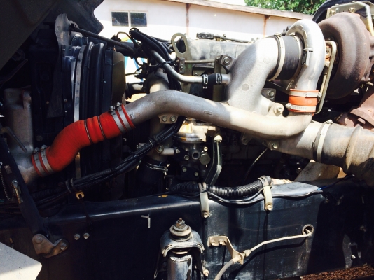 ขายอีซูซุ 320 ปี2551 ดั๊มเกษตรแม่ลูก ลูกสามเพลา