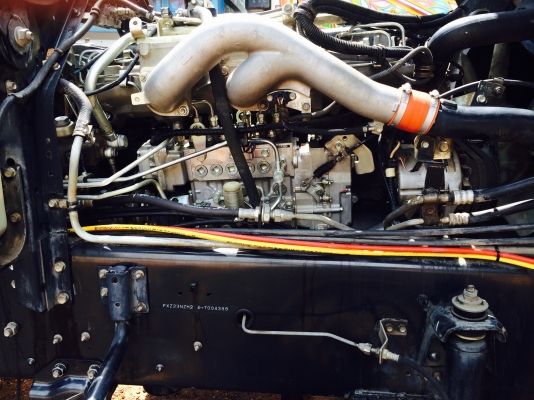 ขายอีซูซุ 320 ปี2551 ดั๊มเกษตรแม่ลูก ลูกสามเพลา