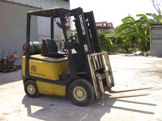 รถยก Sumitomo 1.5ตันเสาสูง3เมตรติดLPGนอกทั้งระบบประหยัดม๊ากๆพร้อมใช้งานราคา 125,000บาท