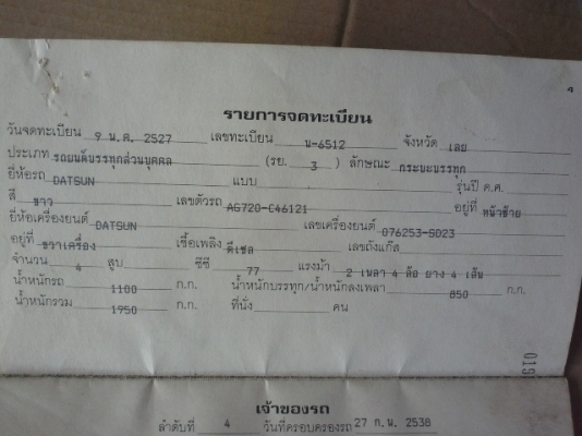 ขายเล่ม ทบ.ดัสสันช้างเหยียบ620กับ720มีอย่างละเล่ม ขาย350- สนใจทักมา/(เหลือแต่720นะคร้าบ)0817915677